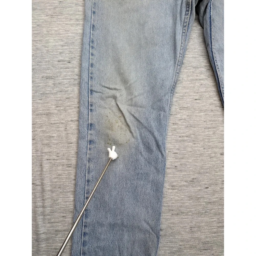 VTG Levis 505 Jeans Mens‎ 33x32 Blue Straight Leg Regular USA 90s Thrashed Read